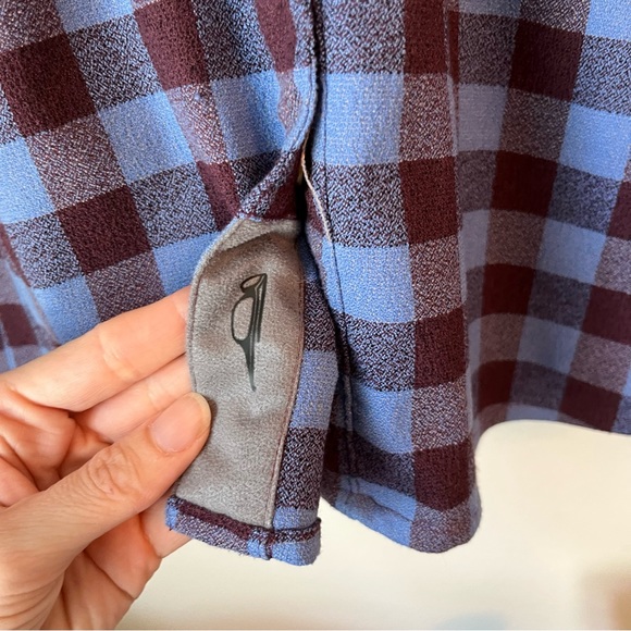 Club Ride Liv’n Flannel Top Button Down Shirt Mountain Biking MTB Cycling - Picture 3 of 8